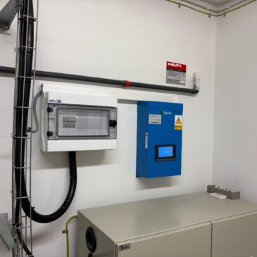 Kompensator mocy biernej SVG biurowiec Poznań