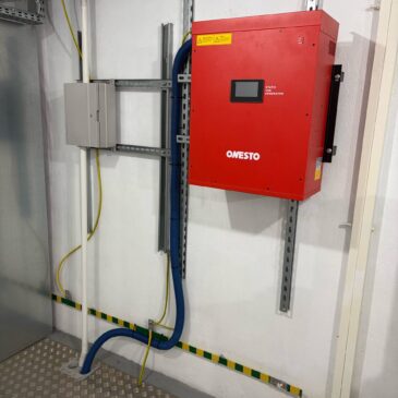 Kompensator mocy biernej Onesto dla farmy fotowoltaicznej 7MWp