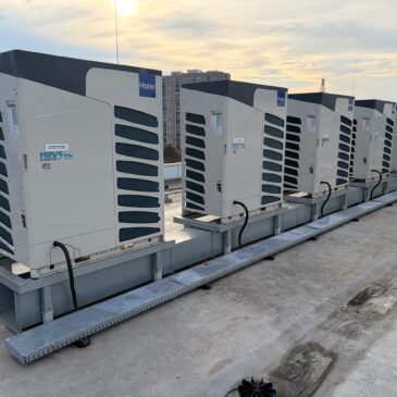 Instalacja klimatyzacji VRF Haier dla budynku biurowego Poznań